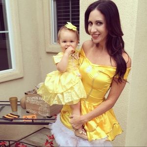Mommy and me Belle Halloween Costumes